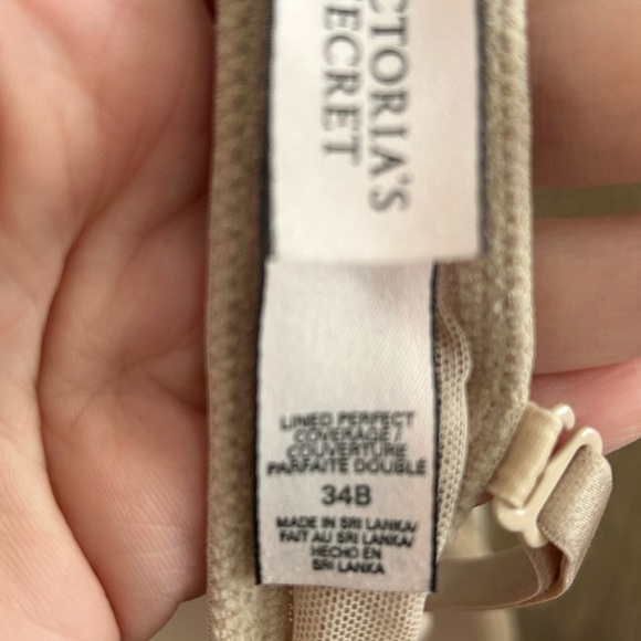 Victorias Secret Lined Perfect Coverage Bra 34B - Picture 3 of 3